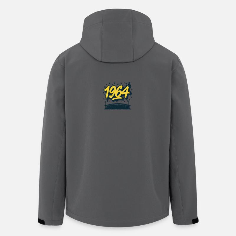 1964_1 - Stanley/Stella herre softshelljakke i genanvendt polyester - charcoal