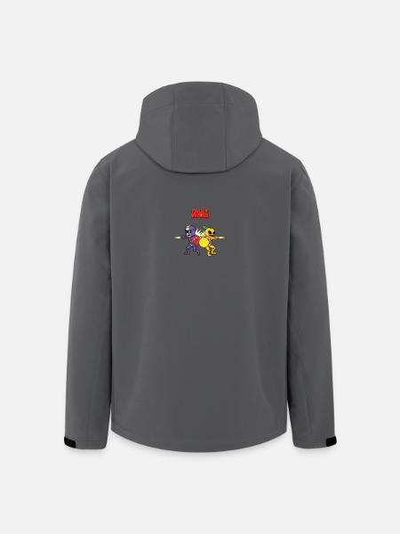 Fruit Wars Fruit Warrior - Men’s Recycled Softshell Jacket by Stanley/Stella - anthracite
