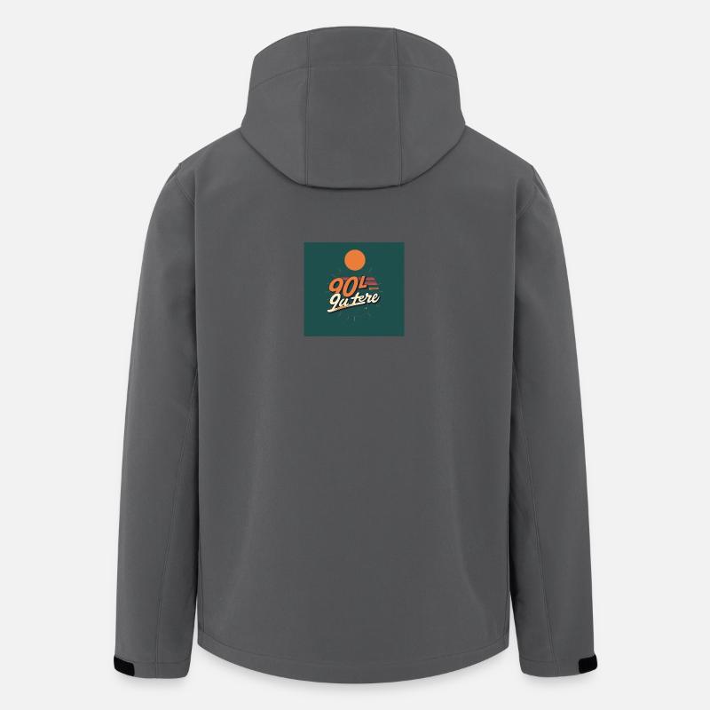 90 - Recycelte Männer Softshell-Jacke von Stanley/Stella - Anthrazit