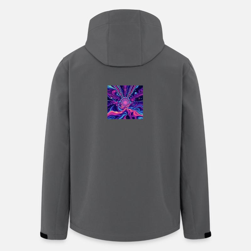 MDMA - Veste softshell homme en polyester recyclé Stanley/Stella - charbon