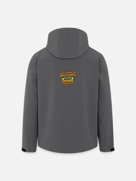 Saving beer - Men’s Recycled Softshell Jacket by Stanley/Stella - anthracite