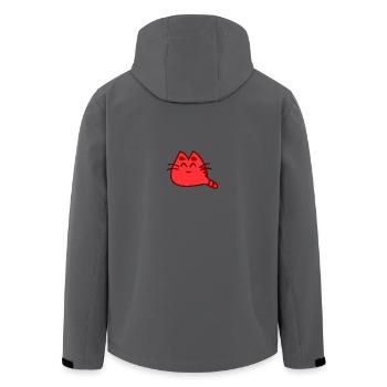 Chat chat de - Veste softshell homme en polyester recyclé Stanley/Stella - charbon - Dos - AI Model Male 185 light (185cm)