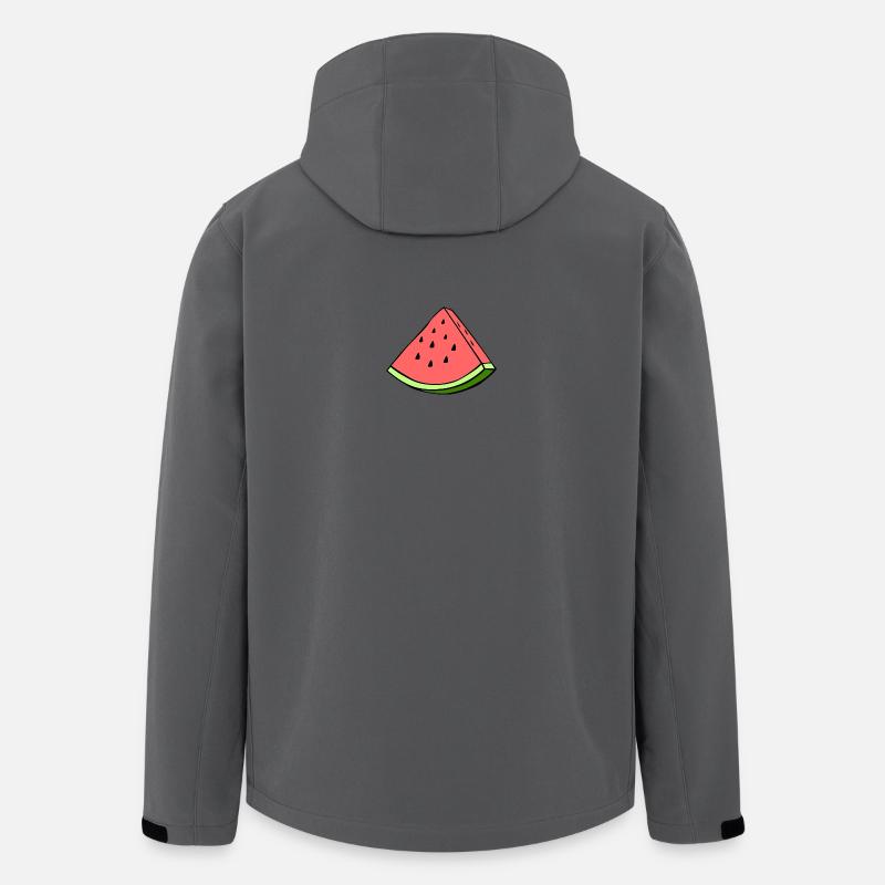 watermelon summer - Recycelte Männer Softshell-Jacke von Stanley/Stella - Anthrazit
