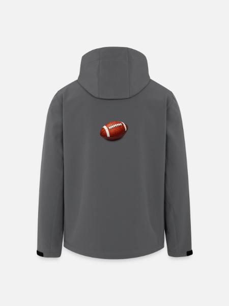 American football - Men’s Recycled Softshell Jacket by Stanley/Stella - anthracite