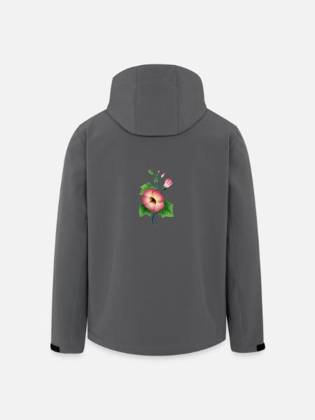 Lilie - Recycelte Männer Softshell-Jacke von Stanley/Stella - Anthrazit