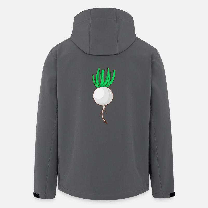 Speiserübe - Recycelte Männer Softshell-Jacke von Stanley/Stella - Anthrazit