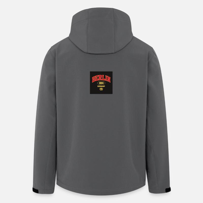 Berlin Retro 1994 Germany - Recycelte Männer Softshell-Jacke von Stanley/Stella - Anthrazit