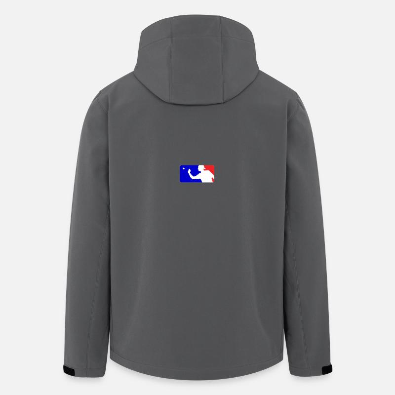 Beerpong logo - Men’s Recycled Softshell Jacket by Stanley/Stella - anthracite