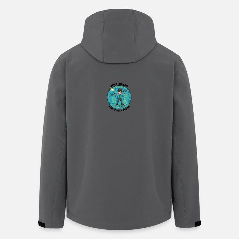 Watt's Up Elektronikheld - Recycelte Männer Softshell-Jacke von Stanley/Stella - Anthrazit