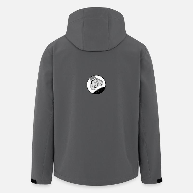 Synapse - Recycelte Männer Softshell-Jacke von Stanley/Stella - Anthrazit