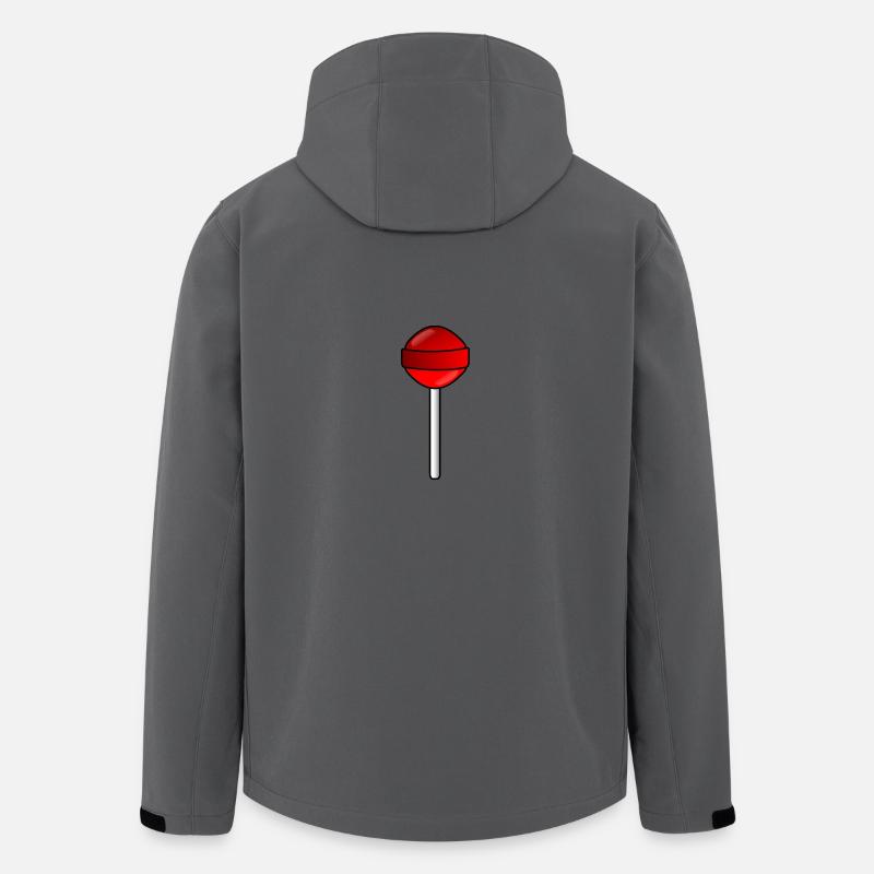 Lutscher - Recycelte Männer Softshell-Jacke von Stanley/Stella - Anthrazit