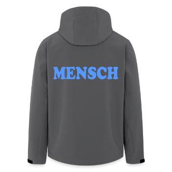 Mensch - Recycelte Männer Softshell-Jacke von Stanley/Stella - Anthrazit - Hinten - AI Model Male 185 light (185cm)