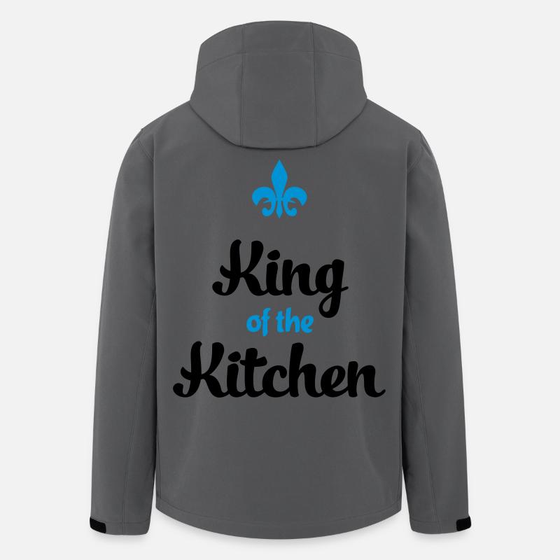 Kochen - Recycelte Männer Softshell-Jacke von Stanley/Stella - Anthrazit