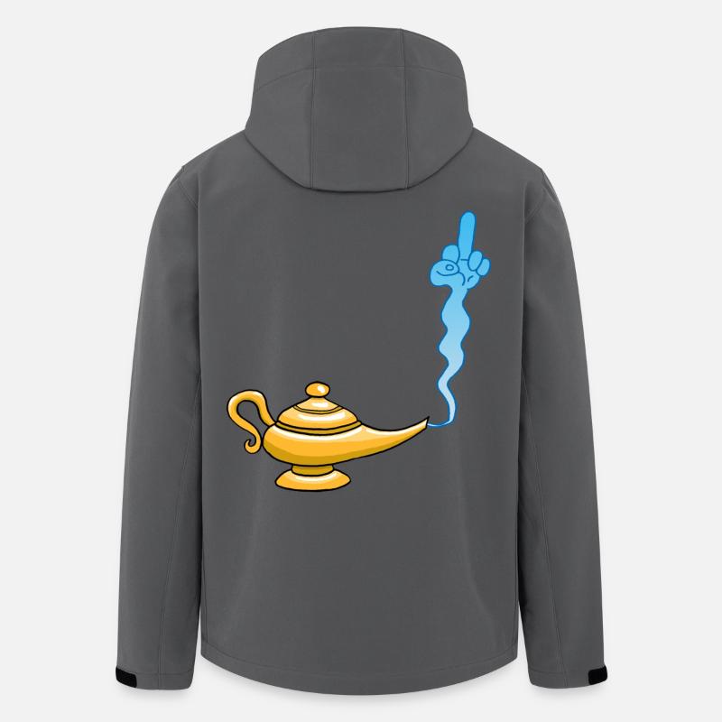 Genie - Recycelte Männer Softshell-Jacke Discoverer von Stanley/Stella - Anthrazit