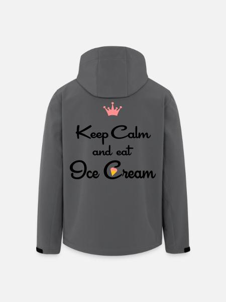 ice cream - Men’s Recycled Softshell Jacket by Stanley/Stella - anthracite
