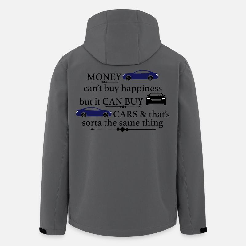 Auto - Recycelte Männer Softshell-Jacke von Stanley/Stella - Anthrazit