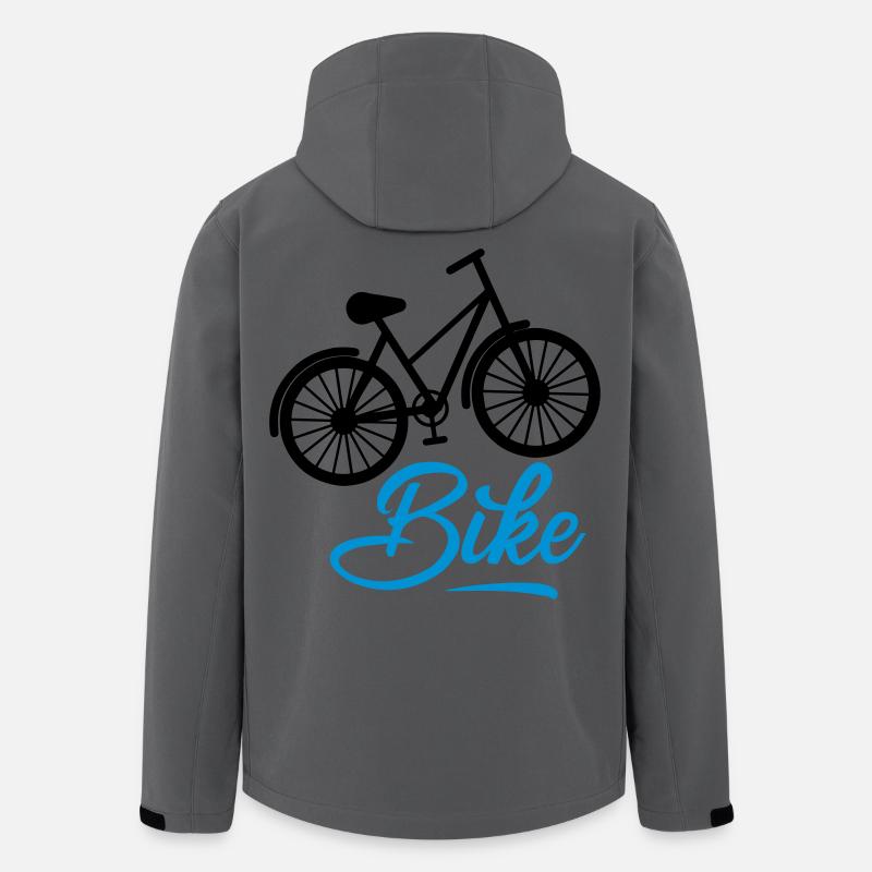 bicycle - Men’s Recycled Softshell Jacket by Stanley/Stella - anthracite