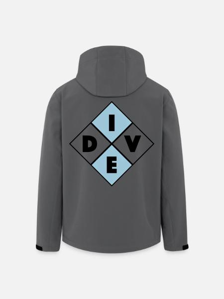 Dive - Men’s Recycled Softshell Jacket by Stanley/Stella - anthracite