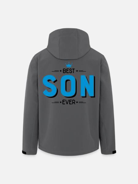 Best son - Men’s Recycled Softshell Jacket by Stanley/Stella - anthracite