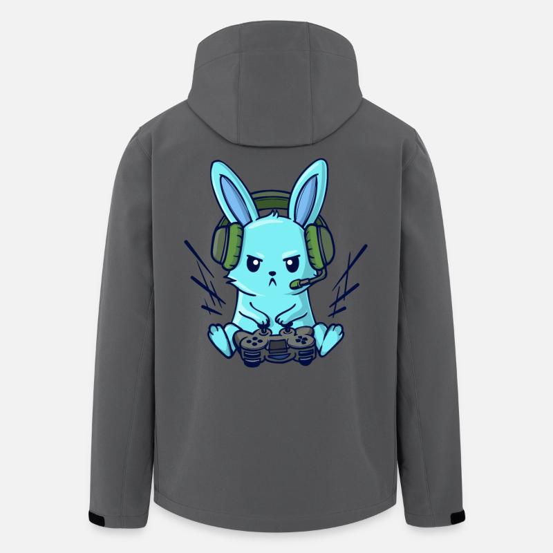 Gaming Controller Zocker Console Video Games - Men’s Recycled Softshell Jacket by Stanley/Stella - anthracite