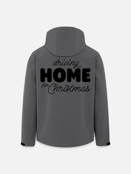 Christmas at home - Men’s Recycled Softshell Jacket by Stanley/Stella - anthracite