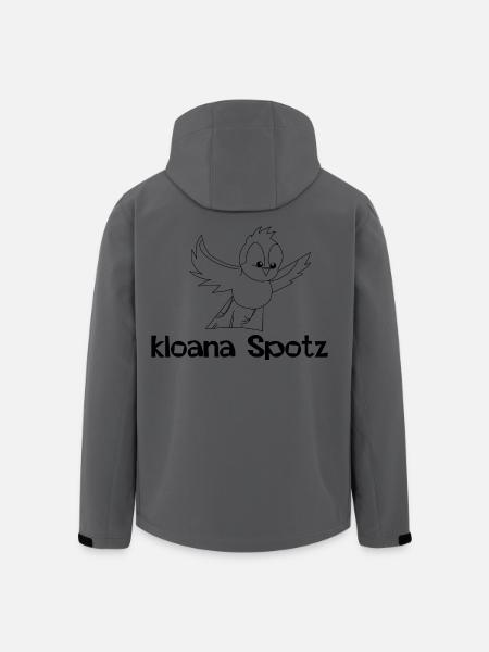 kloana Spotz-kleiner Spatz,Austrian dialect - Men’s Recycled Softshell Jacket by Stanley/Stella - anthracite