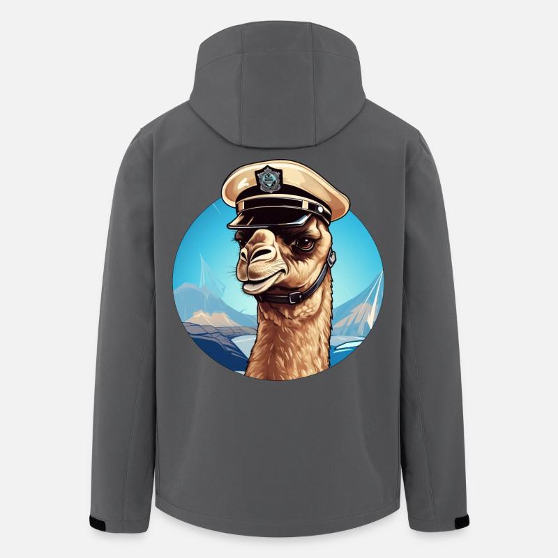 Camel Policeman - Men’s Recycled Softshell Jacket by Stanley/Stella - anthracite