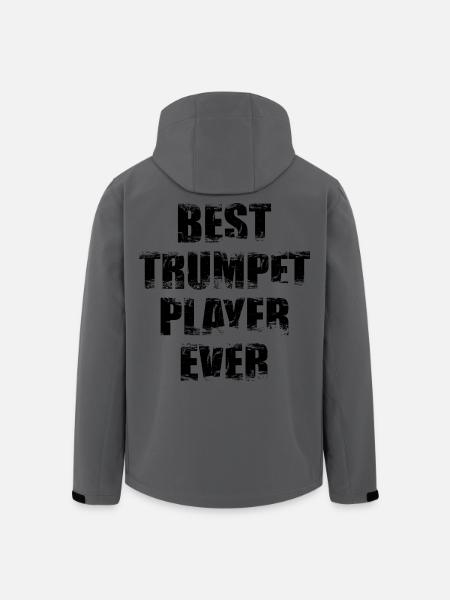 Meilleur trompettiste - Veste softshell homme en polyester recyclé Stanley/Stella - charbon