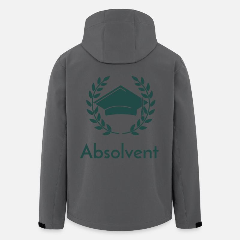 Feiere deinen Abschluss - Recycelte Männer Softshell-Jacke von Stanley/Stella - Anthrazit