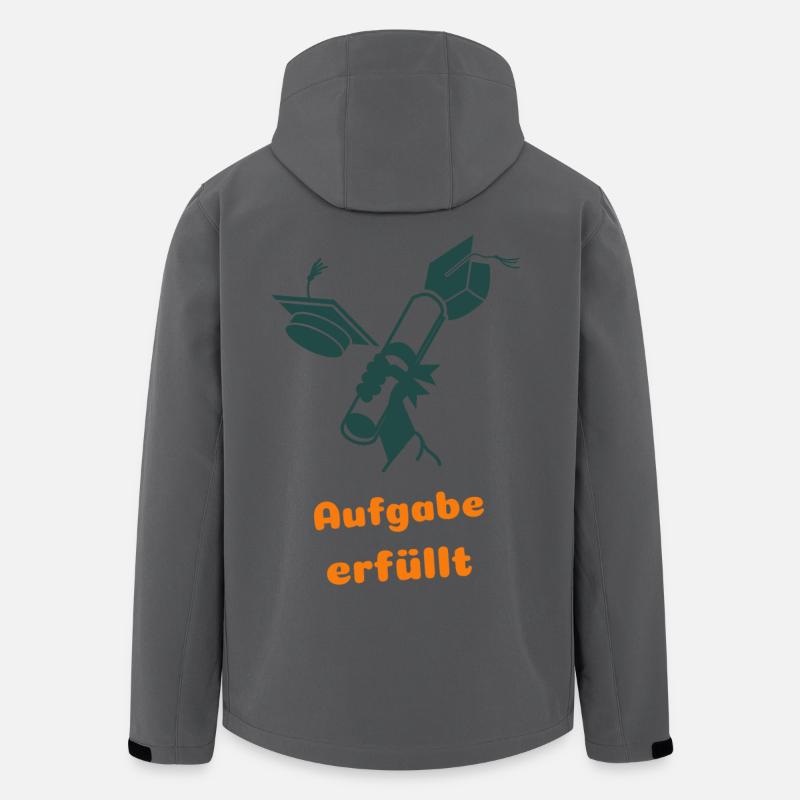 Task accomplished - Men’s Recycled Softshell Jacket by Stanley/Stella - anthracite