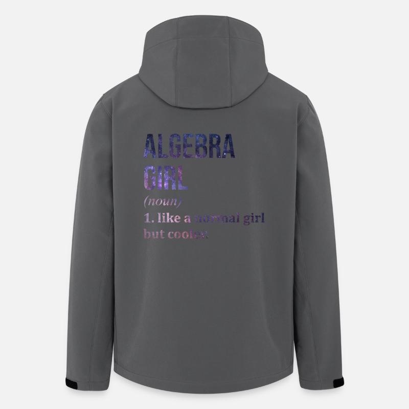 Algebra - Recycelte Männer Softshell-Jacke von Stanley/Stella - Anthrazit