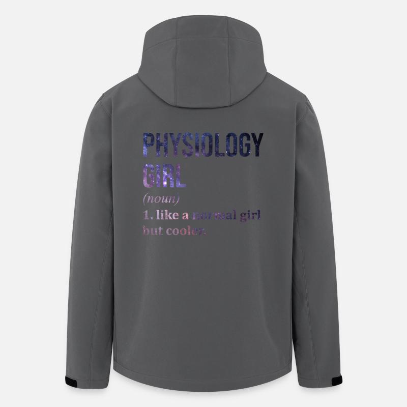 Physiologie - Recycelte Männer Softshell-Jacke von Stanley/Stella - Anthrazit