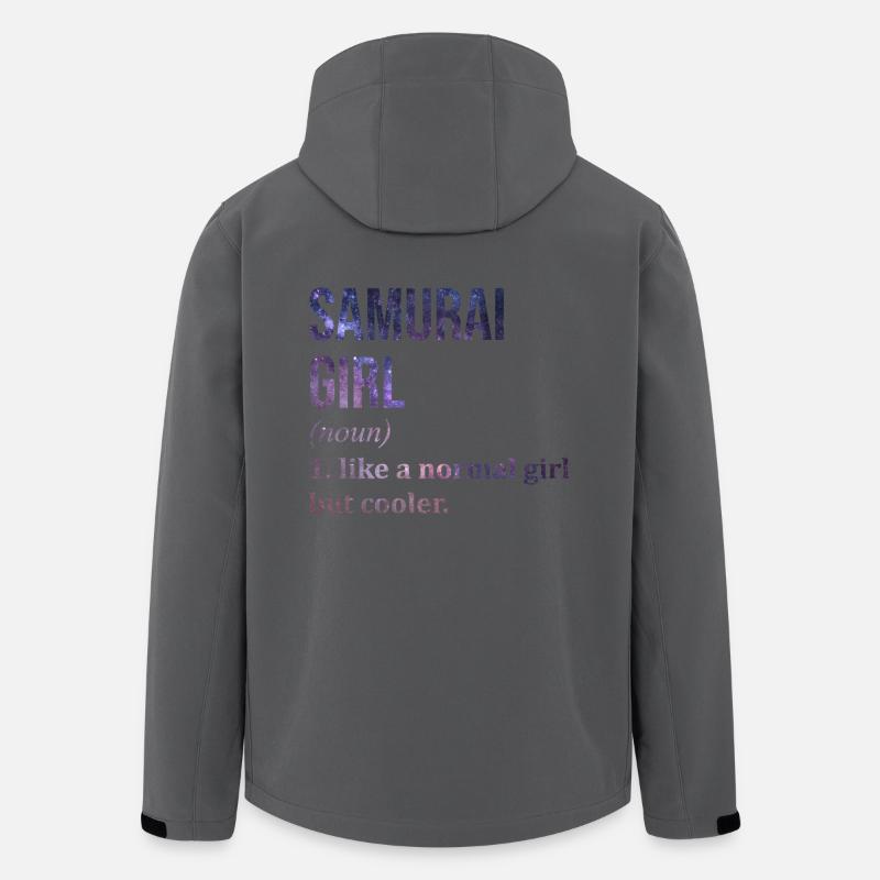 Samurai - Recycelte Männer Softshell-Jacke von Stanley/Stella - Anthrazit