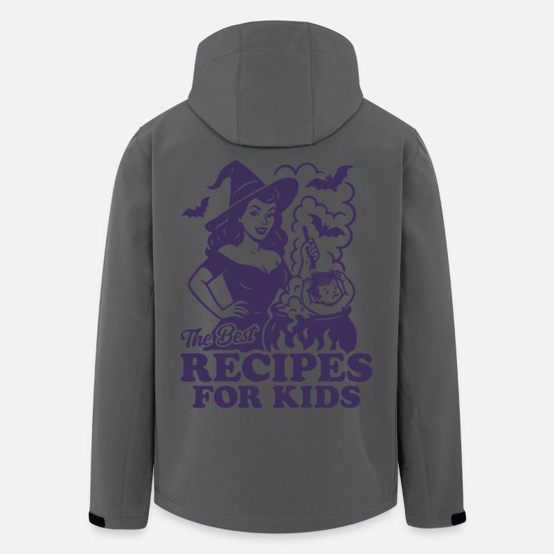 Die besten Rezepte für Kinder - Recycelte Männer Softshell-Jacke von Stanley/Stella - Anthrazit