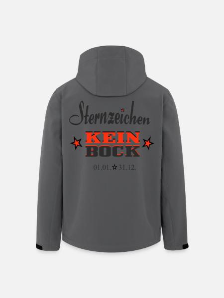 Asterisk Kein Bock Annual Calendar - Men’s Recycled Softshell Jacket by Stanley/Stella - anthracite