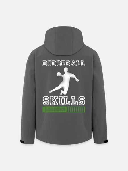 Dodgeball Skills Laden - Recycelte Männer Softshell-Jacke von Stanley/Stella - Anthrazit