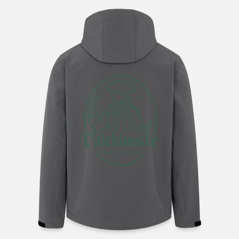 L'alchimiste - Recycelte Männer Softshell-Jacke von Stanley/Stella - Anthrazit
