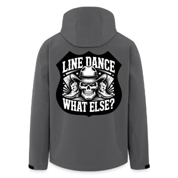 LineDance Skull Cowboy Boots - Men’s Recycled Softshell Jacket by Stanley/Stella - anthracite - Back - AI Model Male 185 light (185cm)
