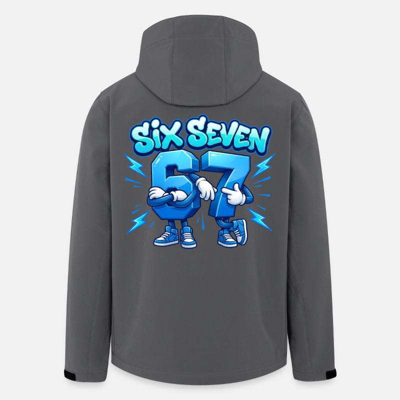 Sechs Sieben-Brüder - Recycelte Männer Softshell-Jacke von Stanley/Stella - Anthrazit