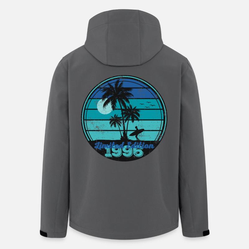 Limited Edition 1996 - Recycelte Männer Softshell-Jacke von Stanley/Stella - Anthrazit