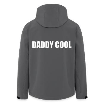 Daddy cool - Recycelte Männer Softshell-Jacke von Stanley/Stella - Anthrazit - Hinten - AI Model Male 185 light (185cm)