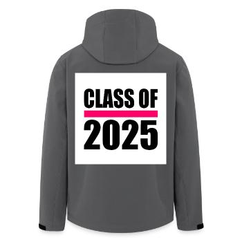 Class of 2025 - Recycelte Männer Softshell-Jacke von Stanley/Stella - Anthrazit - Hinten - AI Model Male 185 light (185cm)