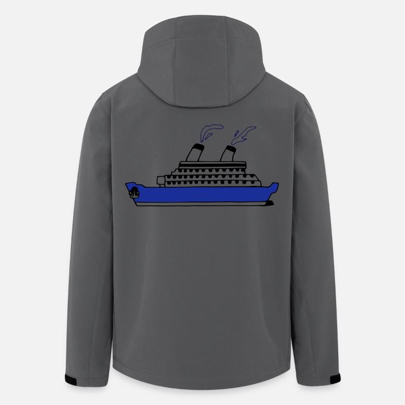 ship - Men’s Recycled Softshell Jacket by Stanley/Stella - anthracite