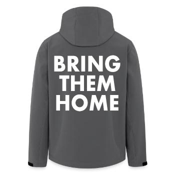 Bring them home - Recycelte Männer Softshell-Jacke von Stanley/Stella - Anthrazit - Hinten - AI Model Male 185 light (185cm)