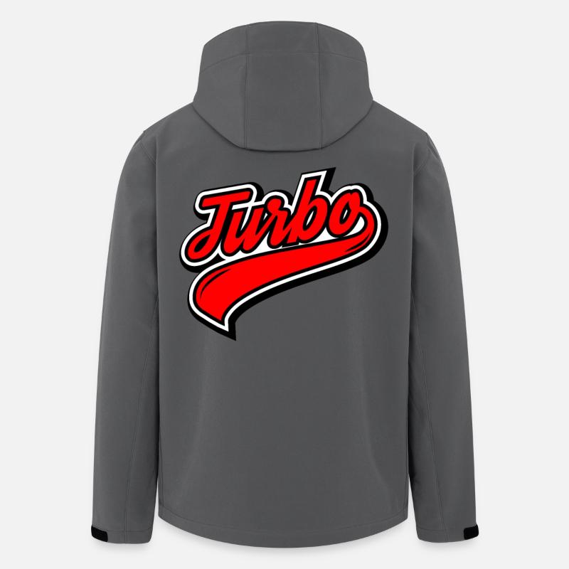 Turbo - Recycelte Männer Softshell-Jacke von Stanley/Stella - Anthrazit