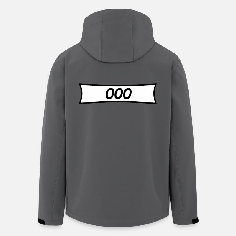 Panzerknacker Nummer 000 - Recycelte Männer Softshell-Jacke von Stanley/Stella - Anthrazit