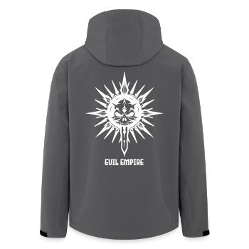 Böses Imperium - Recycelte Männer Softshell-Jacke von Stanley/Stella - Anthrazit - Hinten - AI Model Male 185 light (185cm)