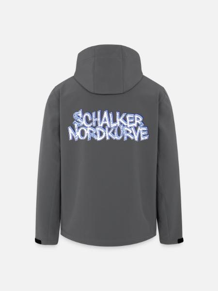 Schalker Nordkurve - Recycelte Männer Softshell-Jacke von Stanley/Stella - Anthrazit