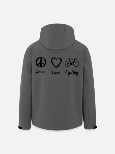 Cyclist routine - Men’s Recycled Softshell Jacket by Stanley/Stella - anthracite