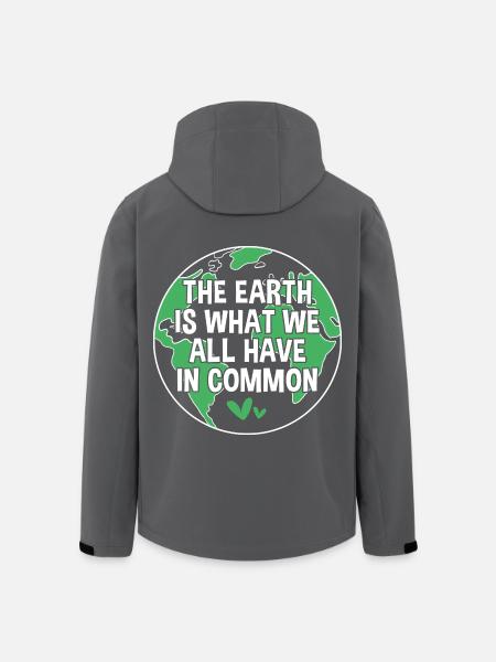 Earth Day - Recycelte Männer Softshell-Jacke von Stanley/Stella - Anthrazit